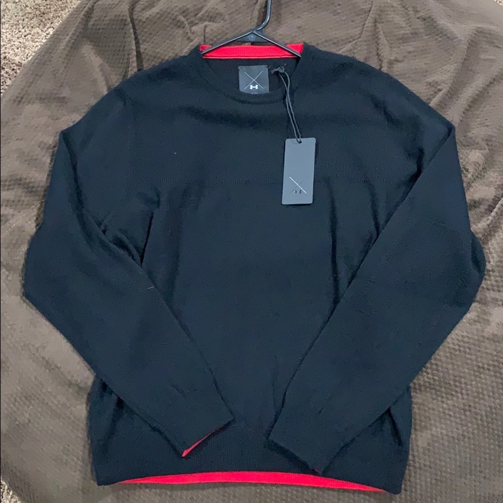 Men’s Large Under Armour Cashmere/Silk Sweater NWT